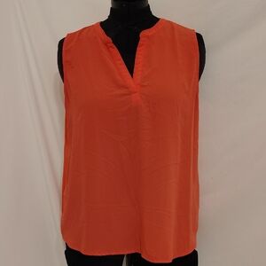 Papermoon Orange Sleeveless V-Neck Camisole